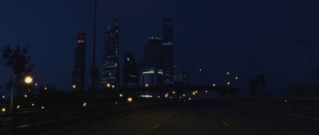 Video Reference: Building, Skyscraper, Sky, Electricity, Dusk, Automotive lighting, Tower block, Tower, City, Street light