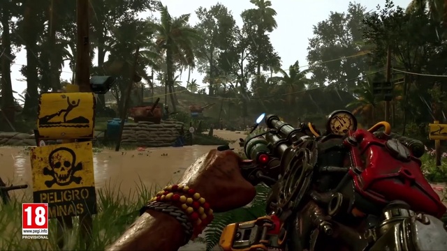 Video Reference: Plant, Sky, Shooter game, Tree, Motor vehicle, Massively multiplayer online role-playing game, Handwriting, Travel, Event, Video game software