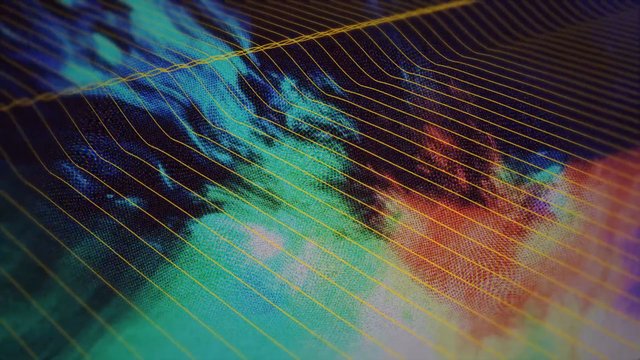 Video Reference: abstract, colorful, texture, close-up, diagonal lines, pattern, digital art, gradient, neon, background, macro, vibrant
