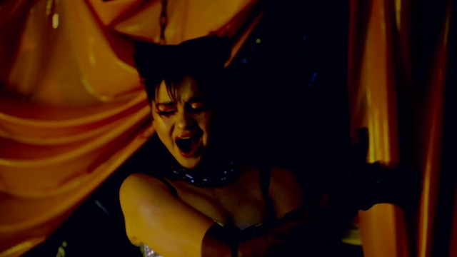 Video Reference: Smile, Entertainment, Happy, Performing arts, Black hair, Event, Performance art, Fun, Curtain, Leisure