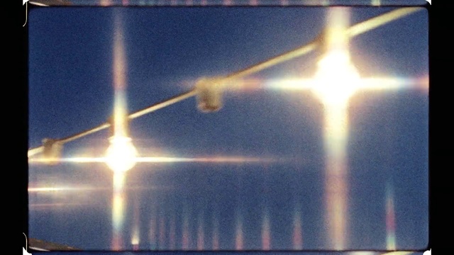 Video Reference: Atmosphere, Light, Sunlight, Astronomical object, Sky, Lens flare, Electricity, Space, Rectangle, Calm