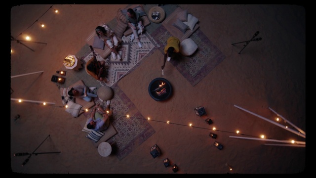 Video Reference: Table, Tableware, Light, Candle, Plant, Interior design, Decoration, Tree, Chair, Circle