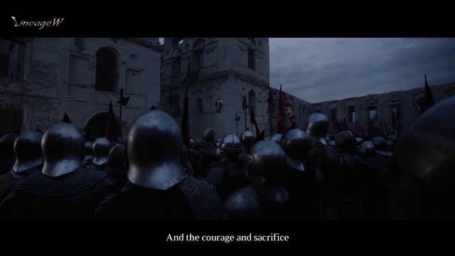 Video Reference: Screenshot, Font, Flash photography, Building, Event, City, Monochrome photography, Crowd, Darkness, Monochrome