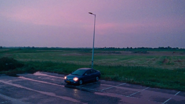 Video Reference: Automotive parking light, Sky, Car, Tire, Vehicle, Wheel, Plant, Ecoregion, Automotive lighting, Street light