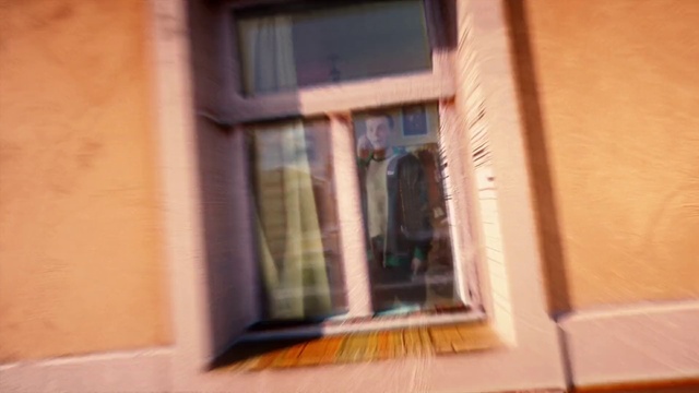 Video Reference: Window, Building, Wood, Fixture, Rectangle, Brickwork, Brick, Tints and shades, Hardwood, House