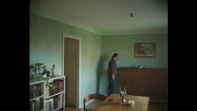 Video Reference: Table, Picture frame, Wood, Interior design, Building, Bookcase, Paint, Floor, Hardwood, Flooring