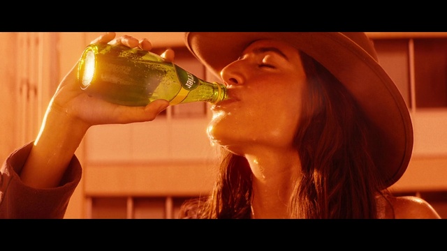 Video Reference: Nose, Lip, Mouth, Liquid, Drinkware, Bottle, Eyelash, Neck, Human body, Jaw