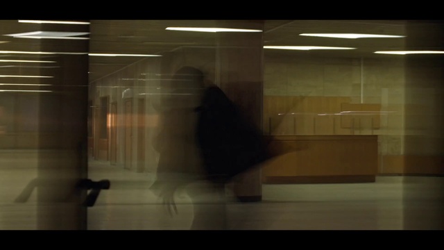 Video Reference: Flooring, Floor, Tints and shades, Building, Glass, Display case, Window, Transparent material, Darkness, Reflection