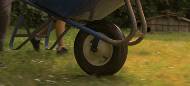 Video Reference: Tire, Wheel, Automotive tire, Tread, Wheelbarrow, Vehicle, Synthetic rubber, Motor vehicle, Wood, Rolling