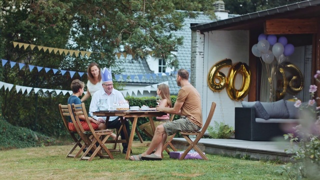 Video Reference: Shorts, Plant, Furniture, Table, Sunglasses, Outdoor furniture, Tree, Outdoor table, Leisure, Grass