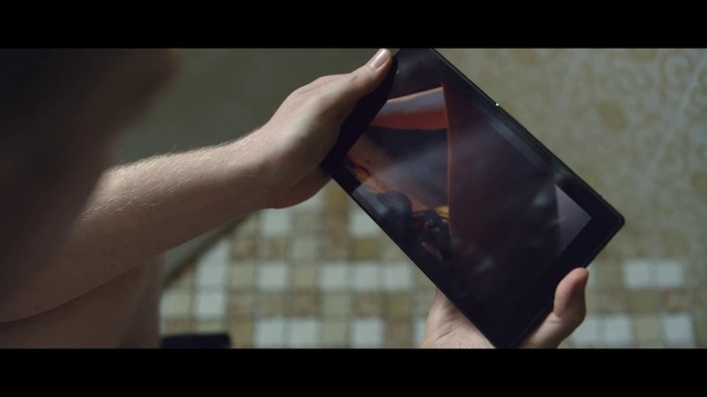 Video Reference: Hand, Rectangle, Triangle, Gesture, Communication Device, Finger, Font, Thumb, Tablet computer, Tints and shades