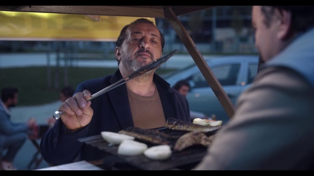 Video Reference: Beard, Food, Cooking, Event, Facial hair, Conversation, Street, Moustache, Cuisine, Fun