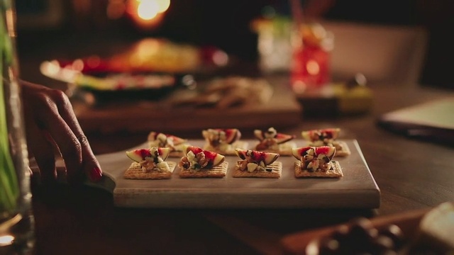 Video Reference: Food, Table, Ingredient, Recipe, Dish, Cuisine, Serving tray, Finger food, Cicchetti, Sweetness