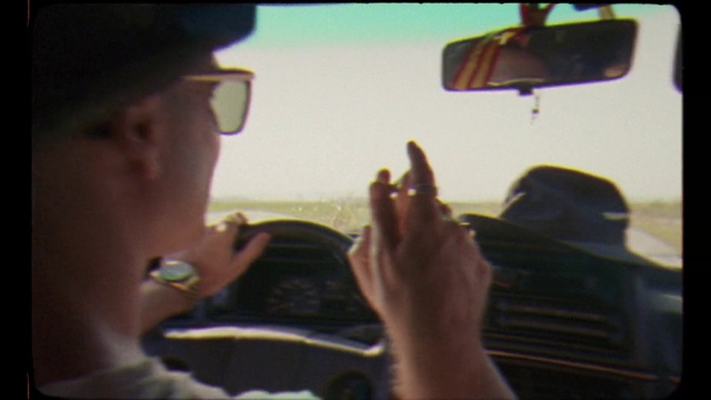 Video Reference: Mirror, Hand, Photograph, Vision care, Automotive mirror, Eyewear, Car, Sunglasses, Vehicle, Sky