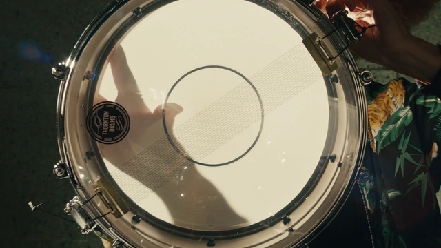 Video Reference: Membranophone, Drum, Idiophone, Musical instrument, Rim, Drumhead, Circle, Auto part, Musical instrument accessory, Audio equipment