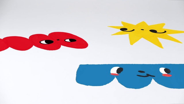 Video Reference: Art, Font, Red, Symbol, Rectangle, Graphics, Happy, Electric blue, Circle, Logo