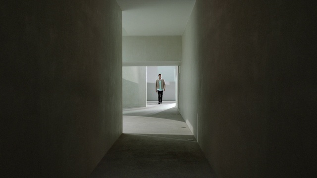 Video Reference: Fixture, Flooring, Tints and shades, Symmetry, Space, Building, Darkness, Concrete, Arch, Room