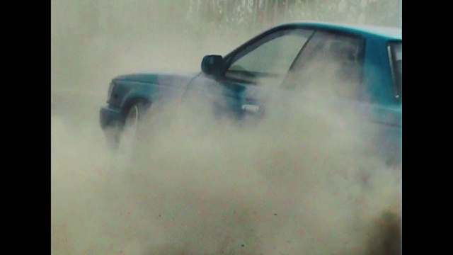 Video Reference: Car, Vehicle, Hood, Tire, Automotive tire, Automotive lighting, Motor vehicle, Mode of transport, Automotive design, Atmospheric phenomenon