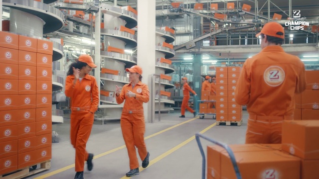 Video Reference: Workwear, Helmet, Product, Orange, Standing, High-visibility clothing, Headgear, Personal protective equipment, Engineering, Service