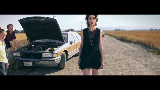 Video Reference: Car, Sky, Vehicle, Tire, Hood, Automotive lighting, Wheel, Motor vehicle, Automotive tire, Street fashion