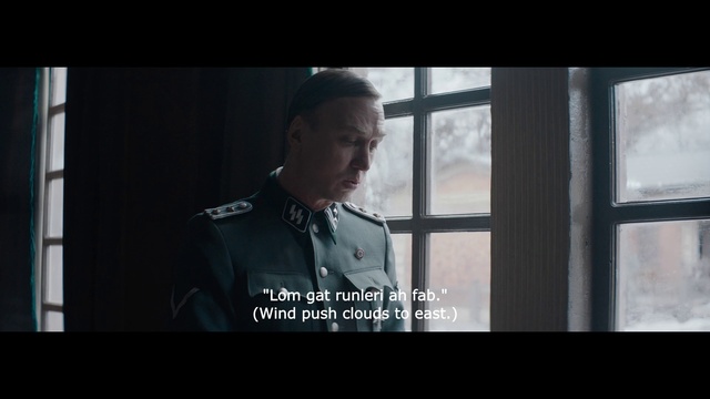Video Reference: Flash photography, Military person, Window, Formal wear, Font, Screenshot, Suit, Security, White-collar worker, Event