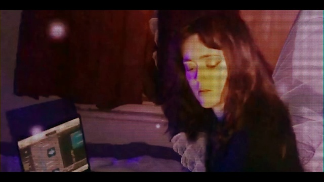 Video Reference: Purple, Violet, Pink, Entertainment, Magenta, Fun, Display device, Electronic device, Space, Audio equipment