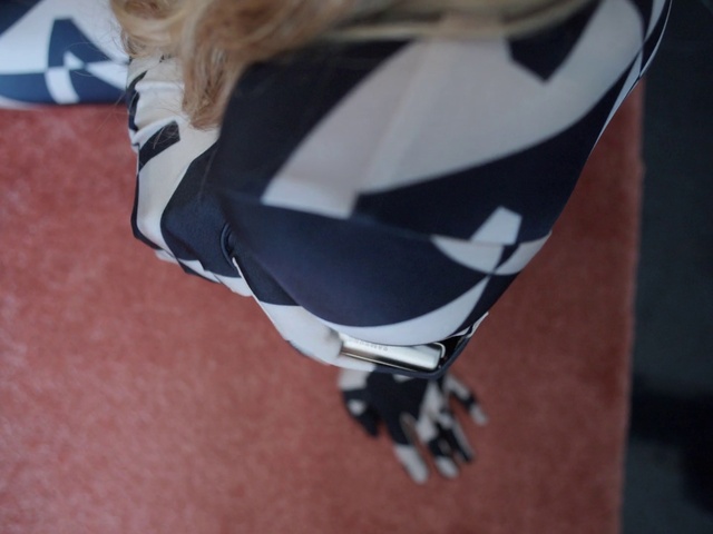 Video Reference: Sports gear, Sunglasses, Neck, Sleeve, Street fashion, Eyewear, Personal protective equipment, Sportswear, Electric blue, Carmine