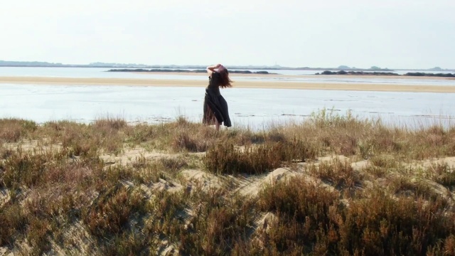 Video Reference: Sky, Water, Plant, Ecoregion, Natural landscape, People in nature, Lake, Coastal and oceanic landforms, Grass, Bank