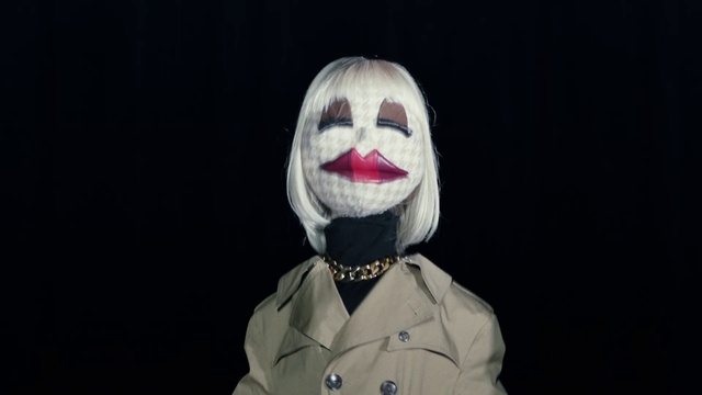 Video Reference: Toy, Art, Wig, Performing arts, Entertainment, Personal protective equipment, Fashion design, Mask, Mime artist, Eyewear