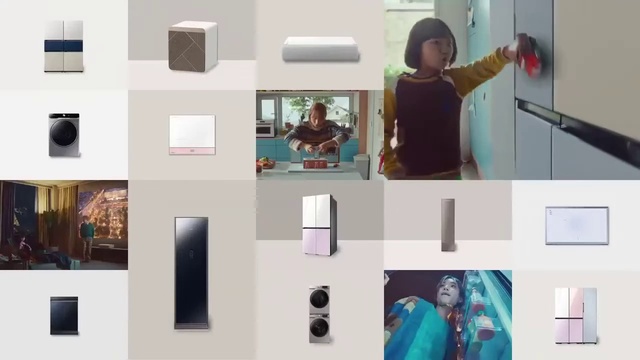 Video Reference: Outerwear, Product, Sleeve, Interior design, Purple, Wall, Font, T-shirt, Art, Collage