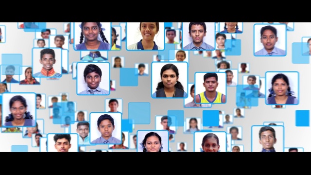 Video Reference: Shirt, Facial expression, Human, Font, Social group, Community, T-shirt, Art, Sharing, Happy