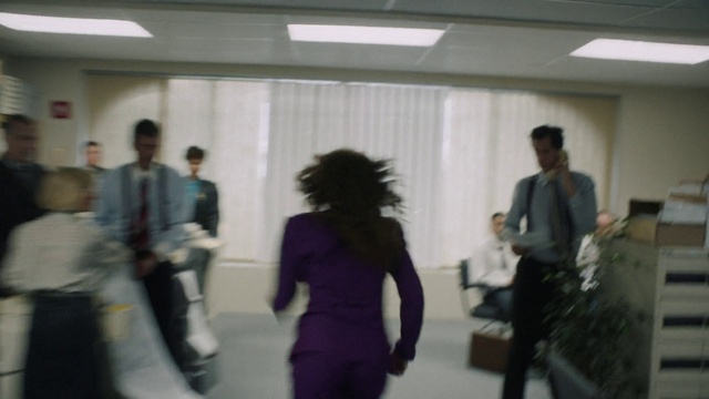 Video Reference: Chair, Formal wear, Event, Fashion design, White-collar worker, Job, Conversation, Flooring, Fun, Room