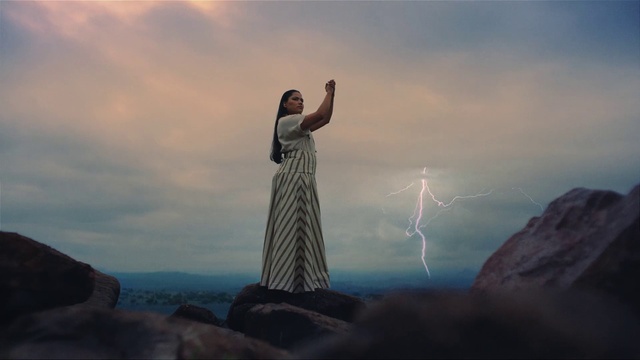 Video Reference: Cloud, Sky, Lightning, Thunder, Highland, Sunlight, Happy, Atmospheric phenomenon, Flash photography, Mountain