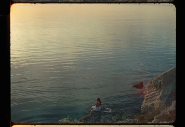 Video Reference: Water, Water resources, Rectangle, Azure, Lake, Sky, Body of water, Wood, Horizon, Line