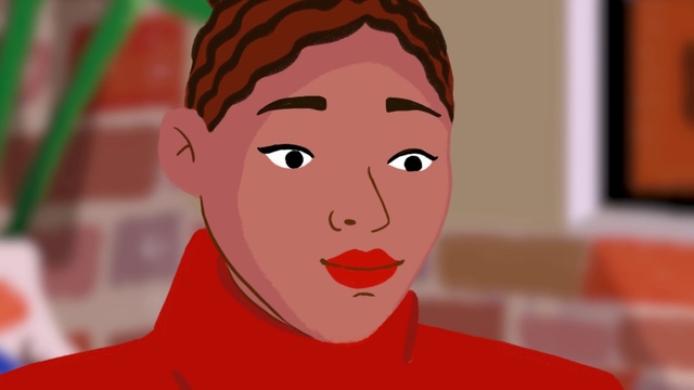 Video Reference: Forehead, Hair, Nose, Cheek, Lip, Chin, Hairstyle, Eyebrow, Eye, Mouth