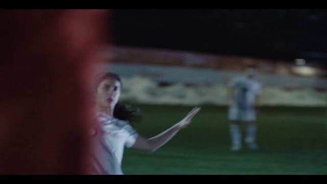 Video Reference: Flash photography, Gesture, Soccer, Player, Display device, Fun, Event, Grass, Darkness, Sport venue