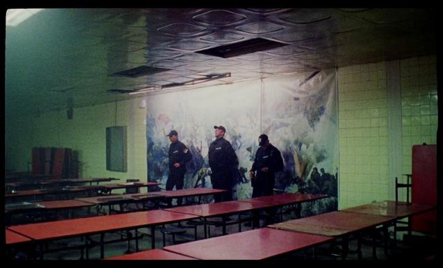 Video Reference: Table, Interior design, Tints and shades, Sky, Space, Event, Entertainment, Music venue, Desk, Flooring