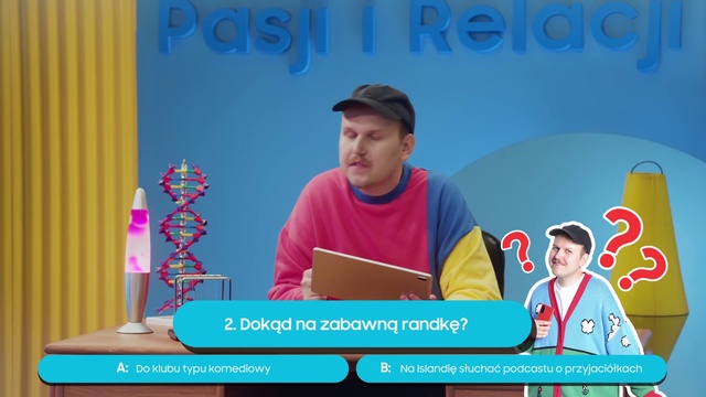 Video Reference: World, Hat, Font, Event, Electric blue, Fun, Advertising, Microphone, Logo, Screenshot