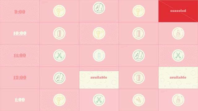 Video Reference: Colorfulness, Font, Pink, Material property, Magenta, Circle, Rectangle, Pattern, Symmetry, Peach