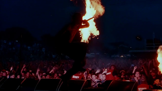 Video Reference: Sky, Entertainment, Fire, Performing arts, Fun, Event, Crowd, Heat, Concert, Fan