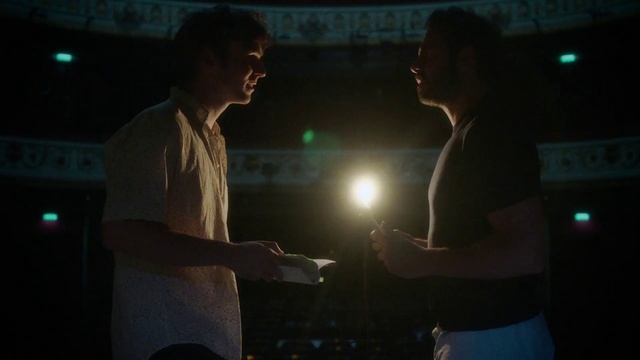 Video Reference: Fashion, Flash photography, Standing, Entertainment, Gesture, Interaction, Musician, Fun, Performing arts, T-shirt