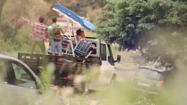 Video Reference: Plant community, Motor vehicle, Vehicle, Plant, Grass, Leisure, Car, Tree, Landscape, Automotive exterior