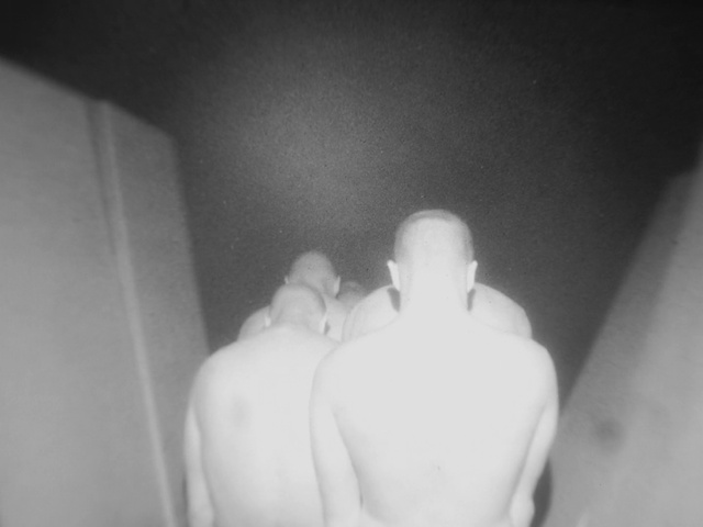 Video Reference: Arm, Human body, Jaw, Flash photography, Gesture, Grey, Chest, Elbow, Trunk, Wrist