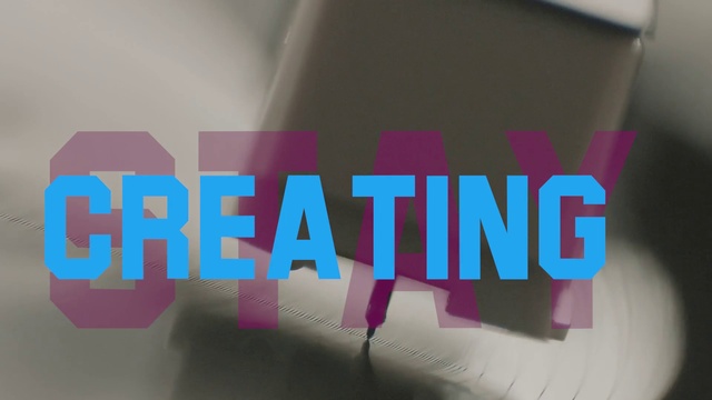 Video Reference: Pink, Font, Magenta, Tints and shades, Electric blue, Art, Brand, Logo, Graphics, Pattern