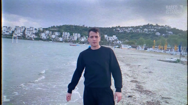 Video Reference: Sky, Chin, Water, Cloud, Azure, Sleeve, Body of water, Travel, Horizon, T-shirt