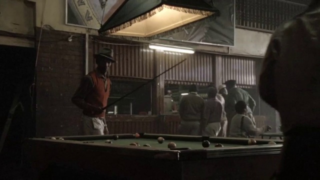 Video Reference: Billiard table, Billiard room, Pool player, Baize, Billiard ball, Cue stick, Pool, Sports equipment, Billiards, Muscle