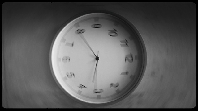 Video Reference: Watch, Clock, Quartz clock, Circle, Font, Fashion accessory, Still life photography, Monochrome photography, Wall clock, Number