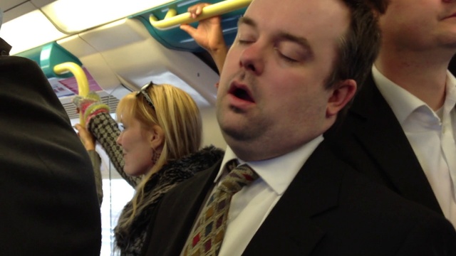 Video Reference: Hairstyle, Coat, Gesture, Interaction, Suit, Fun, Air travel, Event, White-collar worker, Formal wear