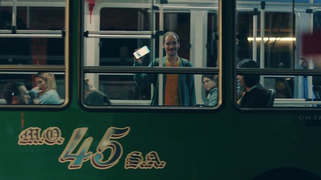 Video Reference: Bus, Vehicle, Motor vehicle, Window, Mode of transport, Public transport, Hat, Passenger, Tour bus service, Rolling stock