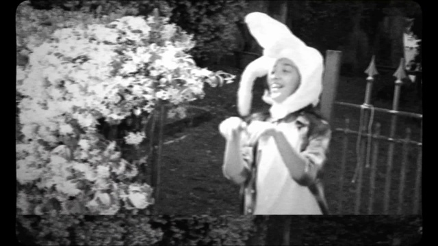 Video Reference: Plant, People in nature, Flash photography, Standing, Gesture, Black-and-white, Style, Happy, Grass, Flower